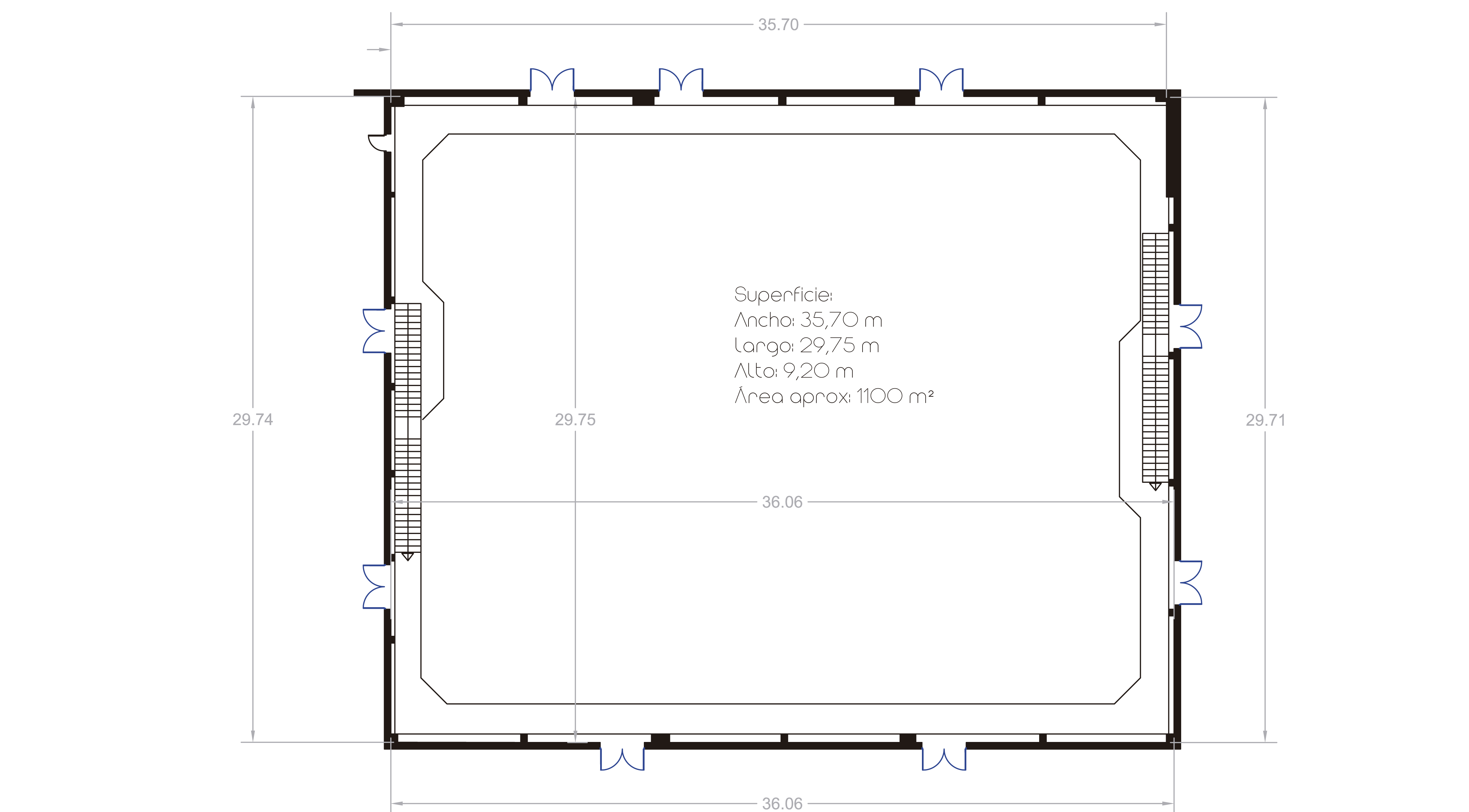 Adisar Media Estudios El Alamo SS Plato 2 Floorplan 001