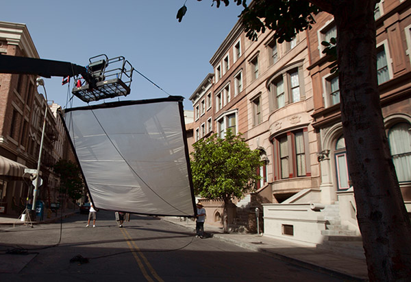 The Studios at Paramount SA Brownstone Set Picture 2