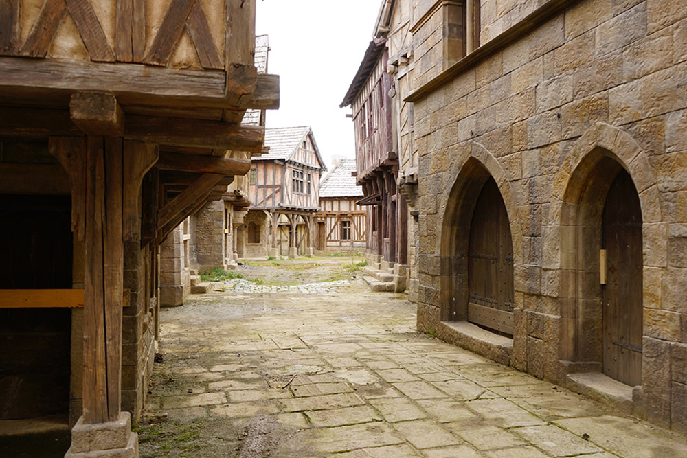 Barrandov Studios SA Medieval Town Picture 002