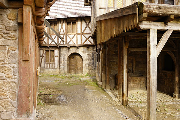 Barrandov Studios SA Medieval Town Picture 007