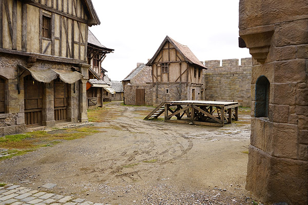 Barrandov Studios SA Medieval Town Picture 009