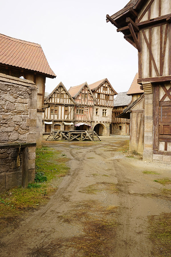 Barrandov Studios SA Medieval Town Picture 017