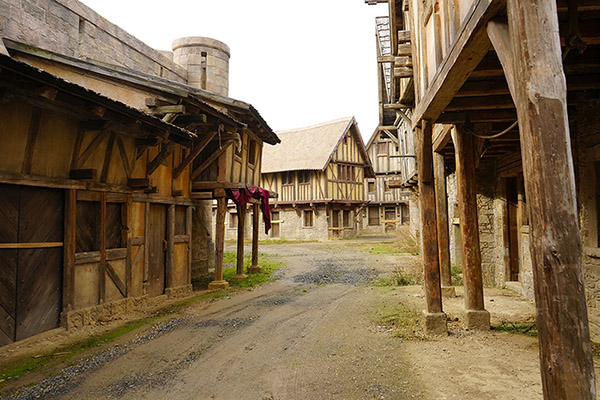 Barrandov Studios SA Medieval Town Picture 023