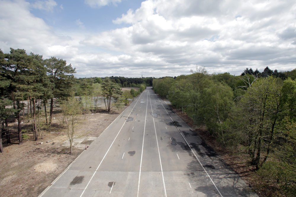 Longcross Film Studios SA Test Track Road Picture 00002