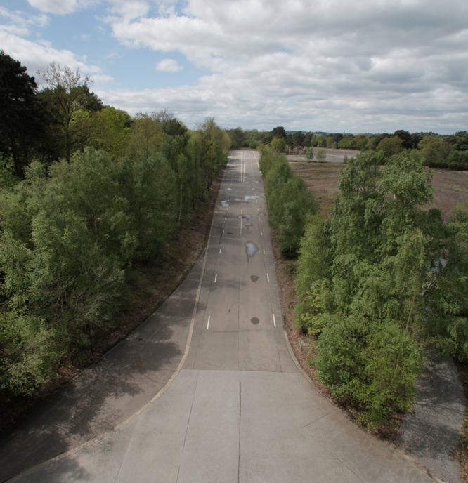 Longcross Film Studios SA Test Track Road Picture 00004