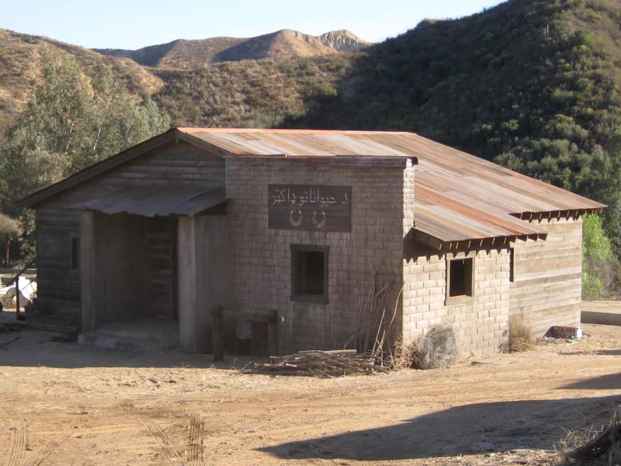Melody Ranch Motion Picture Studio SA Adobe Village : Mexican Mission Picture 4