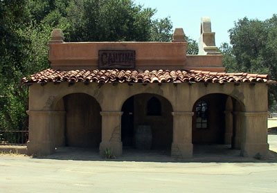 Melody Ranch Motion Picture Studio SA Adobe Village : Mexican Mission Picture 11