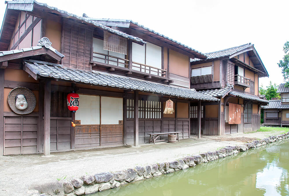 Shochiku Studios Kyoto SA ninjas or samurais old town : classic japanese village Picture 8