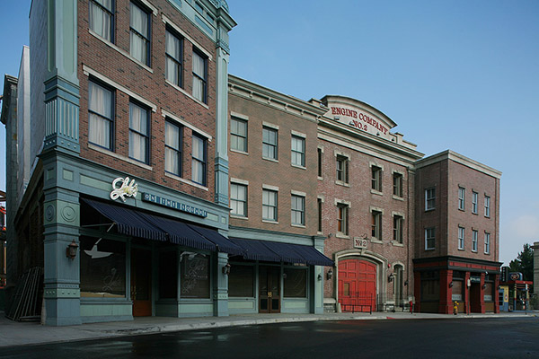 Universal Studios Lot SA Courthouse Square Picture 10