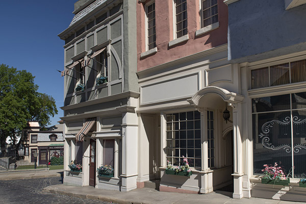 Universal Studios Lot SA European Street Picture 6