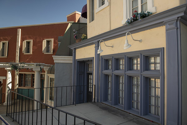 Universal Studios Lot SA European Street Picture 9