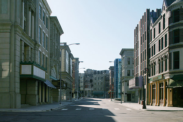 Universal Studios Lot SA New York Street Picture 3