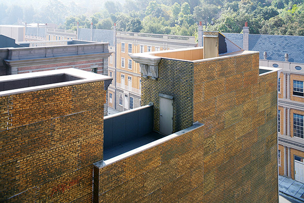 Universal Studios Lot SA Rooftops Picture 6