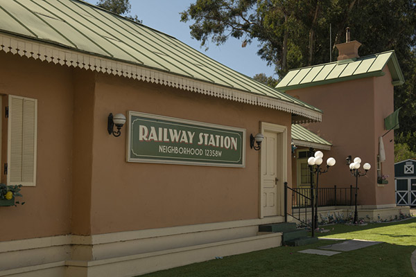 Universal Studios Lot SA Train Station Picture 3