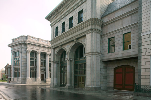 Universal Studios Lot SA Walll Street Picture 11