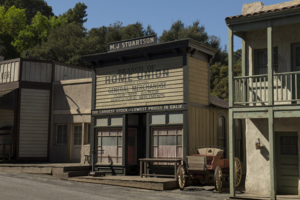 Universal Studios Lot SA Western Street Picture 6