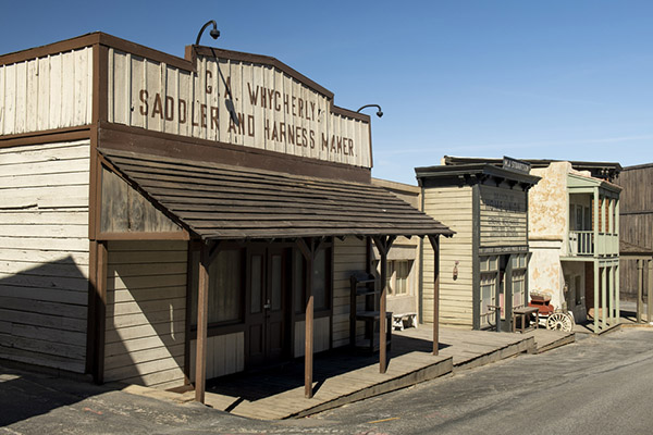 Universal Studios Lot SA Western Street Picture 11