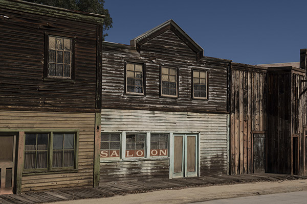 Universal Studios Lot SA Western Street Picture 18