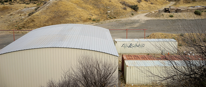 Blue Cloud Movie Ranch SA Airplane Hangar Picture 2