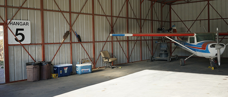 Blue Cloud Movie Ranch SA Airplane Hangar Picture 6
