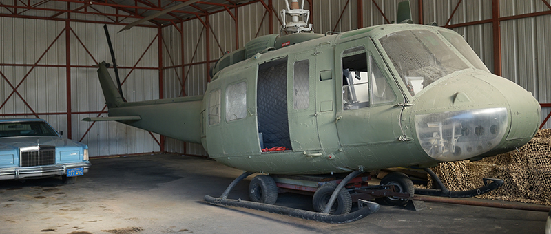 Blue Cloud Movie Ranch SA Airplane Hangar Picture 8